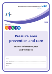 Pressure area prevention and care
