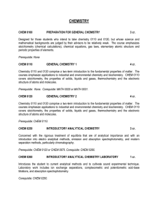 CHEMISTRY