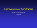 Supraventricular Arrhythmias - Aultman Cardiology Fellowship
