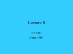 Lecture 8