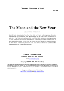 The Moon and the New Year (No. 213)