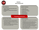 Probability Distributions