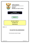 paper 1 - Mpumalanga Provincial Government