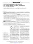 Ability of Dorzolamide Hydrochloride and Timolol Maleate to Target