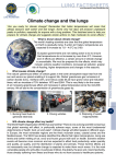 Climate change and the lungs Adult