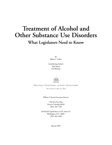 Treatment of Alcohol and Other Substance Use Disorders
