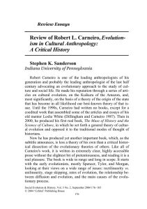 Evolutionism in Cultural Anthropology: A Critical History, by Robert L