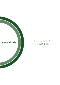 essentials BUILDING A CIRCULAR FUTURE