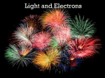 Unit 3: Light and Electrons
