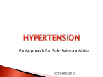 An Approach for Sub-Saharan Africa – Dr. Linda hawker