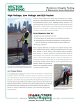Vector Mapping Roof Leak Detection