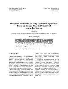 Theoretical Foundation for Jung`s "Mandala Symbolism" Based on