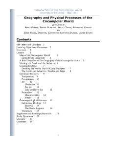 Geography and Physical Processes of the Circumpolar World