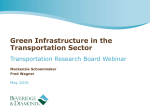 Green Infrastructure in the Transportation Sector