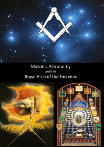 The Royal Arch of the Heavens