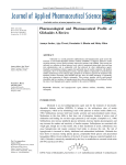 Pharmacological and Pharmaceutical Profile of Gliclazide: A Review