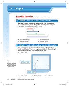 Triangles - Big Ideas Math