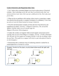 Grade 5 Electricity and Magnetism Study Notes