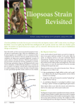 Iliopsoas Strain Revisited