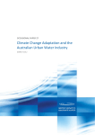 Climate Change Adaptation and the Australian Urban Water Industry
