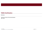 Science TEKS Clarification Environmental