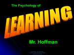 Psychology of Learning