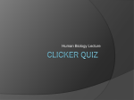 Clicker Quiz - bloodhounds Incorporated