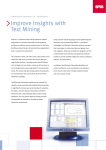 Improve Insights with Text Mining