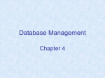 Chapter 4: Database Management