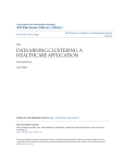 data mining clustering: a healthcare application