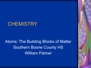 chemistry - billpalmer