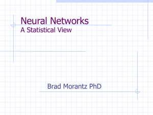 Neural Networks A Statistical View