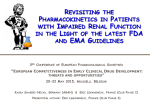 Revisiting the pharmacokinetics in patients with impaired renal