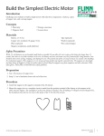 Build the Simplest Electric Motor