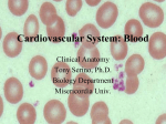 Cardiovascular: Blood