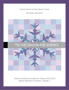tis the season for science