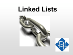 Linked Lists