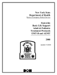 NYS BLS protocols - New York State Department of Health