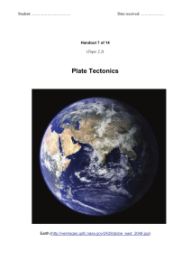 Plate Tectonics