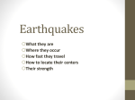 Earthquakes