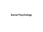Social Psychology - psychinfinity.com