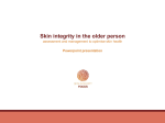 Presentation on Skin integrity in the older
