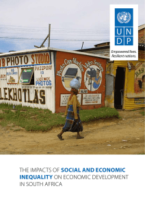 The impacTs of social aND ecoNomic iNequality on economic