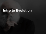 Intro To Evolutionary Process