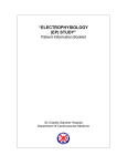 electrophysiology (ep) study - Sir Charles Gairdner Hospital