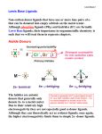 Lewis Base Ligands