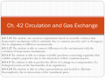 Ch. 42 Circulatory and Respiratory Systems