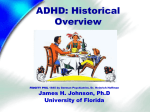 ADHD: An Historical Overview - University of Florida College of