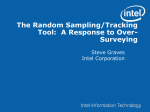 Sample size and sample tracking tool