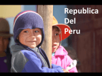 Powerpoint presentation about Peru